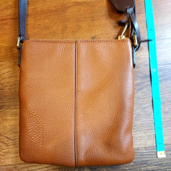 Lauren Rauren crossbody bag brown leather looks great - Picture 2 of 14